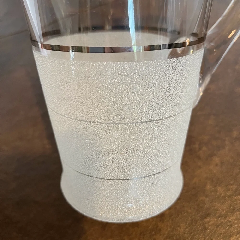 Art Deco Style Cocktail Pitcher